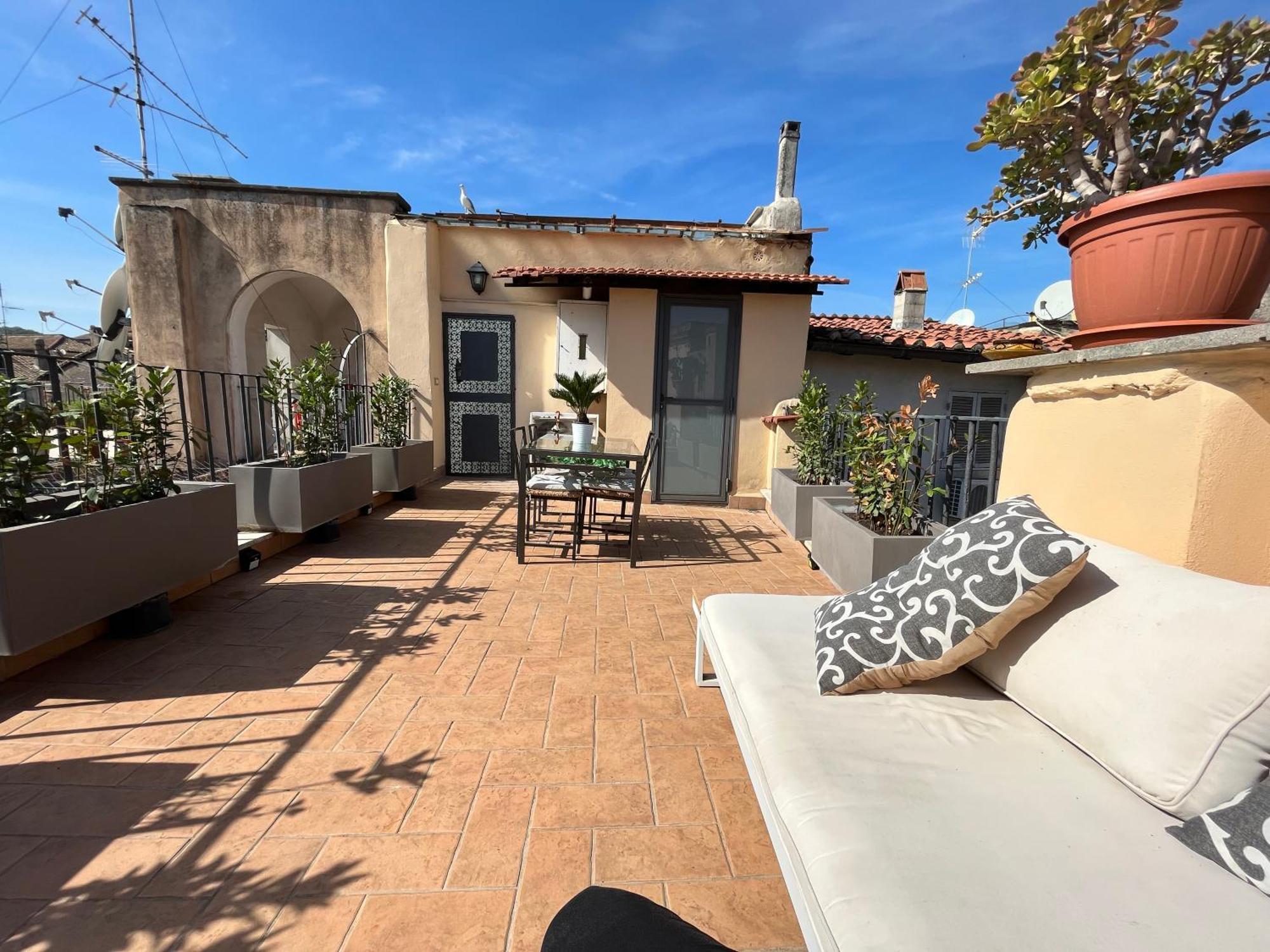 Navona,Campo De Fiori Roof Top House Рим Экстерьер фото