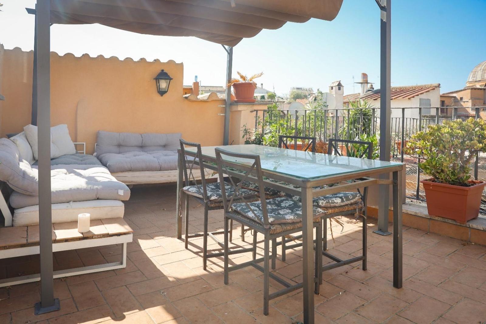 Navona,Campo De Fiori Roof Top House Рим Экстерьер фото